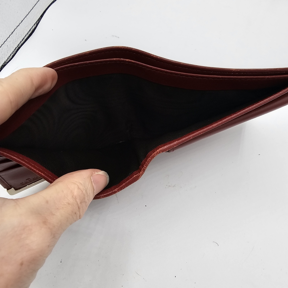 Gucci Red Leather Card Holder - Picture 4 of 9